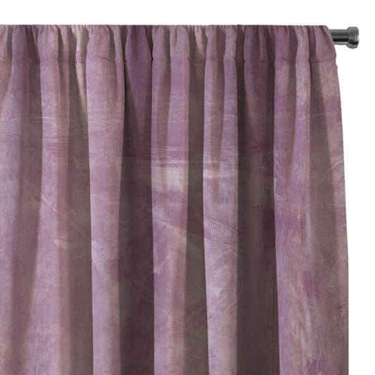 Rideau VELVET couleur lilas style classique bande velours 140x270 ameliahome